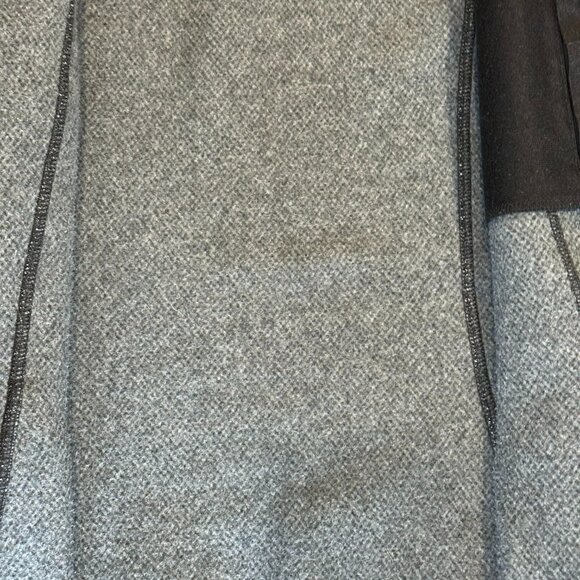 Eddie Bauer Weekend Fleece Full Zip Hip Length Jacket Gray Textured Size S - Picture 9 of 14